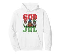 Ki God Jul Sweden Nain suédois Joyeux Noël scandinave Sweat à Capuche