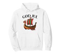 Ki God Jul Sweden Nain suédois Joyeux Noël scandinave Sweat à Capuche