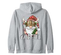 Ki God Jul Sweden Nain suédois Joyeux Noël scandinave Sweat à Capuche