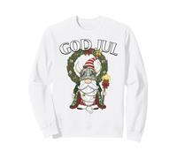 Ki God Jul Sweden Nain suédois Joyeux Noël scandinave Sweatshirt