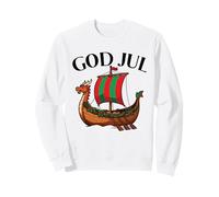 Ki God Jul Sweden Nain suédois Joyeux Noël scandinave Sweatshirt