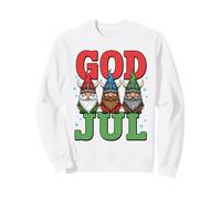 Ki God Jul Sweden Nain suédois Joyeux Noël scandinave Sweatshirt