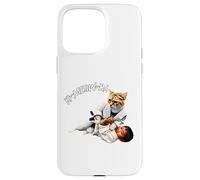 Ki Meow Ra Cat Domine Le Dojo du BJJ Coque pour iPhone 15 Pro Max