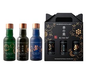 KI NO BI³ Kyoto Dry Gin Set 48,4% Vol. 3x0,2l in Giftbox