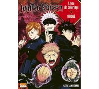 KI-OON Jujutsu Kaisen - Livre de coloriage Rouge