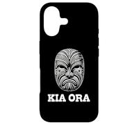 Kia Ora Maori Masque Nouvelle-Zélande Kiwi Land Aotearoa NZ Coque pour iPhone 17