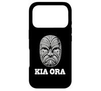 Kia Ora Maori Masque Nouvelle-Zélande Kiwi Land Aotearoa NZ Coque pour iPhone 17 Pro