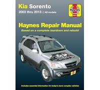 Haynes Publishing – Kia Sorento, '03-'13 Haynes Repair Manual