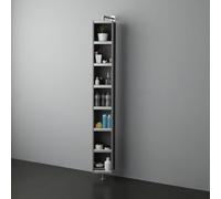 Kiamami Valentina - Colonne pivotante de 198cm avec étagères et Miroir