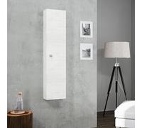 Kiamami Valentina - Colonne Suspendue 31 cm chêne Blanc avec Une Porte | Facile