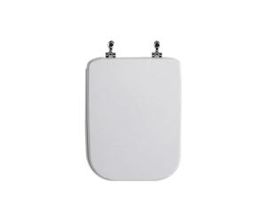 Kiamami Valentina - Couvre wc gris pour modèle Conca Ideal Standard