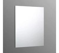 Kiamami Valentina Miroir de Salle de Bain Simple avec Cadre en ABS Gris 70x60