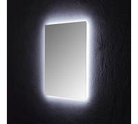 Kiamami Valentina Miroir DE Salle DE Bains 60x80 CM avec ÉCLAIRAGE PERIMÉTRIQUE LED