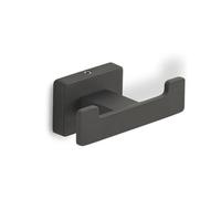 Kiamami Valentina - Porte-manteau Atene en acier noir mat de