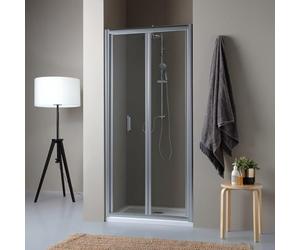 Kiamami Valentina Porte-Niche pour Douche avec 2 Portes à Ouverture à Livre de 85cm | Soffio