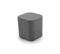 Kiamami Valentina - Poubelle de table en résine thermoplastique grise 1.2L
