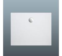 Kiamami Valentina Receveur de Douche 100x80 en céramique Blanche Mince 3cm