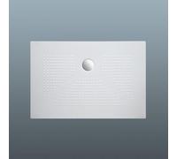 Kiamami Valentina Receveur de Douche rectangulaire 120x80 en céramique Blanche de 3 cm d'épaisseur