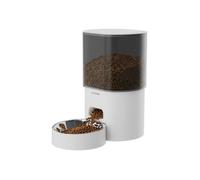 Kiano Astra Distributeur Automatique de Croquettes 3 L pour Chats et Petits Chiens, Jusqu’à 10 Repas par Jour, Application Smart Life, Programmation des Portions, Enregistrement Vocal