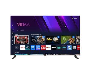 KIANO Elegance 50” Smart TV 4K UHD - VIDAA OS, D-LED, HDR, Dolby Digital Plus, Wi-FI, HDMI/USB, Triple Tuner DVB-T2/S2/C, PVR USB, Design sans Bordures
