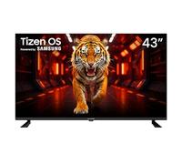 KIANO Elegance Smart TV LED 43 Pouces (108 cm) Full HD avec TIZEN OS (Powered by Samsung), Dolby Audio, Triple Tuner DVB-T2/C/S2, 3× HDMI, Enregistrement USB PVR, Wi-FI