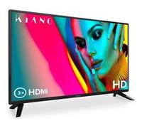 Kiano Slim TV 32" Pouces [80 cm, Triple Tuner, DVB-T2, CI, CI+] Lecteur Multimédia Via Port USB noir G