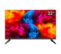 KIANO SlimTV 32", Téléviseur SlimTV, HD, HDMI, Dolby Audio, 81,3 cm (32 Pouces), 1366 x 768 Pixels, LED, DVB-C, DVB-T, Noir