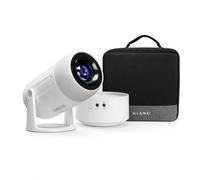 Kiano Vision 2 - Vidéoprojecteur Portable Full HD 1080p - Android 11, WiFi 5GHz, Bluetooth 5.2, Batterie Amovible, HDMI/USB - Mini projecteur Compact Smart avec Correction Automatique