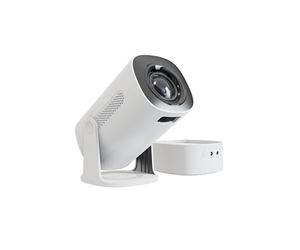 Kiano Vision - Mini vidéoprojecteur Portable HD 720p avec Batterie - Android 11, WiFi 6, Bluetooth 5.2, Correction trapézoïdale Automatique - Projecteur vidéo Compact HDMI/USB