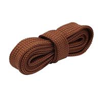 KIANSLA Lacet 18mm Extra Large Largeur Double Couche Lacets Sneaker Couleur Unie Chaussures Plates Cordes, Jaune Marron 1
