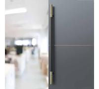 Kiaoeiuyti Poignée de porte ensembles de porte d'entrée moderne Poignée de porte d'entrée moderne Poignée de porte d'entrée moderne, poignée de porte de porte en acier inoxydable double face Pull,