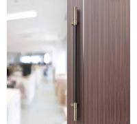 Kiaoeiuyti Poignée de porte ensembles de porte d'entrée moderne Poignée de porte d'entrée moderne Poignée de porte d'entrée moderne, poignée de porte de porte en acier inoxydable double face Pull,