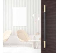Kiaoeiuyti Poignée de porte ensembles de porte d'entrée moderne Poignée de porte d'entrée moderne Poignée de porte d'entrée moderne, poignée de porte de porte en acier inoxydable double face Pull,