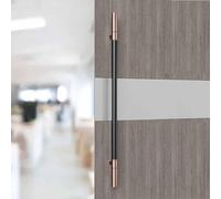 Kiaoeiuyti Poignée de porte ensembles de porte d'entrée moderne Poignée de porte d'entrée moderne Poignée de porte d'entrée moderne, poignée de porte de porte en acier inoxydable double face Pull,