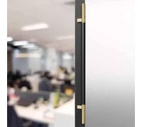 Kiaoeiuyti Poignée de porte ensembles de porte d'entrée moderne Poignée de porte d'entrée moderne Poignée de porte d'entrée moderne, poignée de porte de porte en acier inoxydable double face Pull,