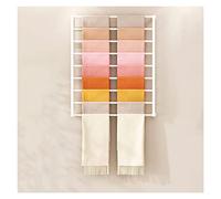 Kiaoeiuyti Présentoir de Support de Papier d'emballage de Tissu d'écharpe de Soie à 10 Niveaux, Organisateur de Stockage en métal Robuste à Montage Mural, Support Multifonctionnel de Centre