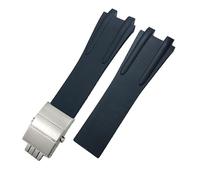 Kiaoeiuyti Sangle de montre en caoutchouc en silicone de 26 mm pour Athènes Ulysse Nardin Black Black Sport Bandandes de montre imperméables Interesting life