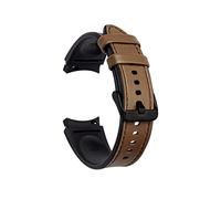 Kiaoeiuyti Sangle en cuir durable ajustement pour Samsung Fit pour Galaxy Watch 4 Watch4 40 mm / Watch4 44 mm / Watch4 Classic 42 mm / Watch4 Classic 46 mm Bracelet Sold Watch Sold Interesting life
