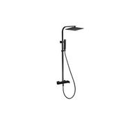 Essebagno Kiara colonne de douche noire avec mitigeur mécanique