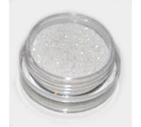 Kiara H&B Paillettes en vrac pour le corps/visage/ongles/maquillage Blanc laser