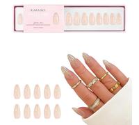 Kiara Sky 100% acrylique Presse sur les ongles - Salon Quality Instant Manucure Application Easy Application longue dure - Kit de 30 pices - Am