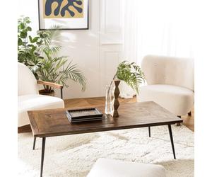 Kiara - table basse rect. 135x70cm formes géométriques kiara (2 colis)