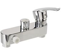 Kibath Robinet monocommande CAN/VER compatible avec la grande majorité des colonnes de douche, dérailleur intégré pour changer de position de douche à pulvérisateur, pièces d'origine garanties