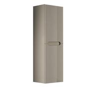 Kibath Victoria Meuble d'appoint de Salle de Bain à Suspendre, Finition Moka Mate, fabriqué en Bois, Grand Format