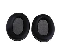 KiBcsLic 1 Paire Coussinets de Rechange Coussinets pour Casque Audio Couvre-Coussinets Housse Oreillette en Cuir Protéiné Mousse Mémoire Adapté pour Écoute à