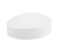 KiBcsLic 100 Pièces Quantitatif Disques Filtration Ashless Cercles de Analytique Papier de Filtration Précis Adaptés à Laboratoire, blanc, 9cm