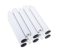 KiBcsLic 10x Tubes en Aluminium Vides Pot Compressible Stockage Tubes de Peinture Multifonctionnels pour