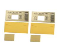 KiBcsLic 2 Cartes à Gratter Invitations Surprise Cartes Révélation Papier Solide Adaptées aux Annonces Importantes Événements Spéciaux Mariages Cadeaux, Style A