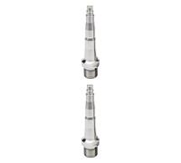 KiBcsLic 2 Pièces Axe de Pédale de Vélo Axe de Broche Pièce de Réparation Accessoire de Cyclisme pour Améliorer la Réactivité de Pédalage Approprié pour Les, 73mm