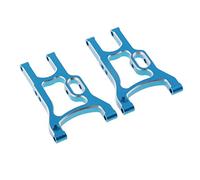KiBcsLic 2 Pièces Bras de RC Voiture 1/10 Partie Avant Bas Compatible HSP 02008 Aluminium Pose Pratique Convient pour Courses RC